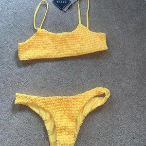 Zaful Yellow Bikini